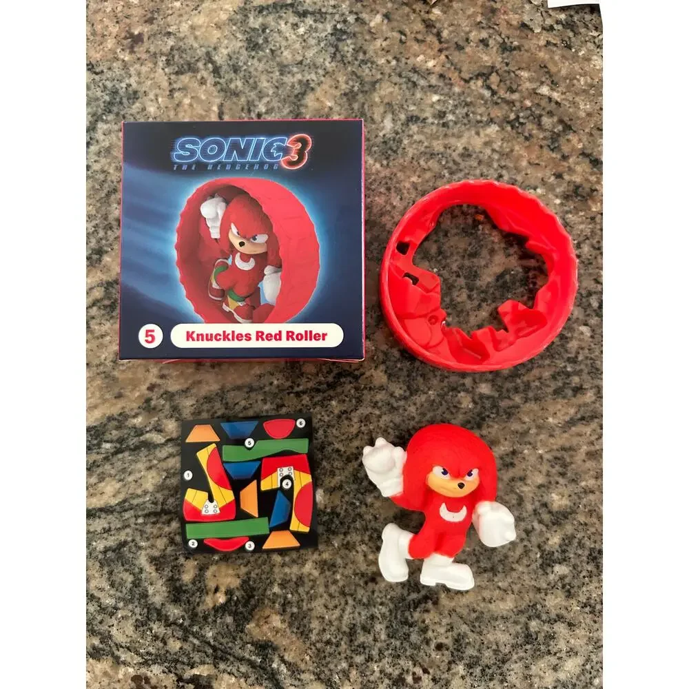 McDonald's 2024 Happy Meal Sonic 3 Knuckles Red Roller #5